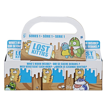 Lost Kitties Blind Box 3 Pack - Multicolor Plastic Toys, Model E4665, Fun Collectible Surprise