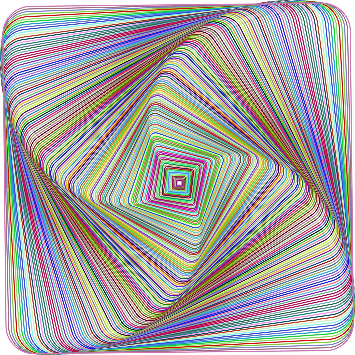 Bgraamiens Puzzle-Twisted 3D Colorful Squares-1000 Pieces Square Puzzle Color Challenge Jigsaw Puzzles For Adults And Kids