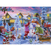 Tektalk Puzzles for Adults, 500 Piece Wooden Puzzle, Jigsaw Puzzles 500 Pieces for Teens & Adults - Snowman Stacking