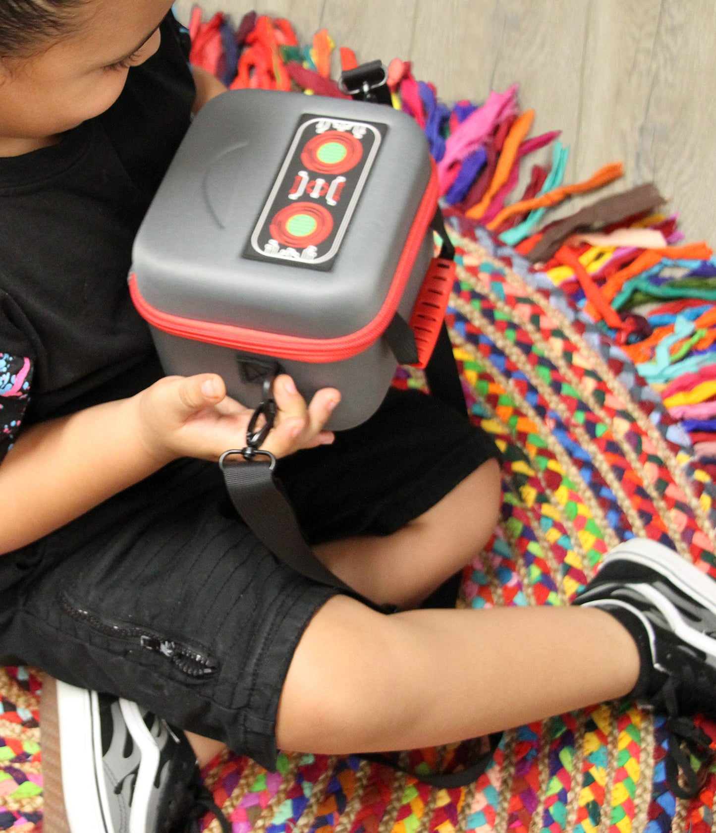 Casematix Robot Toy Box Case Compatible With Ninja Bots Interactive Battling Robots And Accessories, Includes Case Only