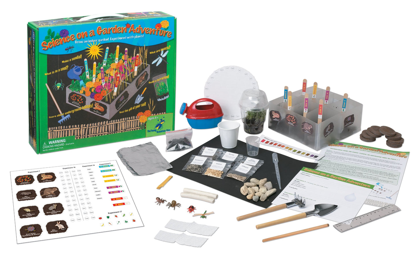 The Young Scientists Club Nature Series: Science On A Garden Adventure