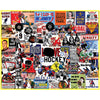 White Mountain 1000 Piece Jigsaw Puzzle - I Love Hockey, Engineered Wood, Model 1770pz