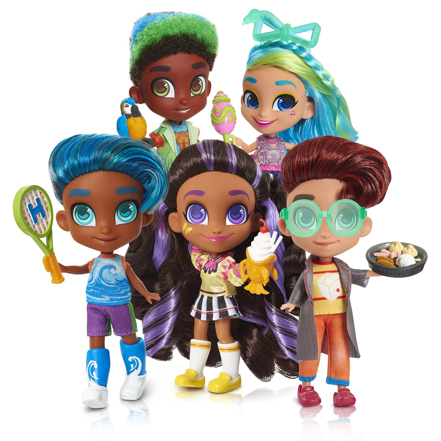 Hairdudeables Collectible Dolls - Series 2 (Styles May Vary), Multi-Color (23776)