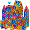 SNAEN Magnet Building Tiles for Kids Ages 3-5 4-8, 96 Pieces Educational Magnet Toys for 3 4 5 6 7 8 Years Old Boys, 3D Building