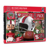YouTheFan NCAA NC State Wolfpack Retro Series Puzzle - 500 Pieces, Large, Team Colors