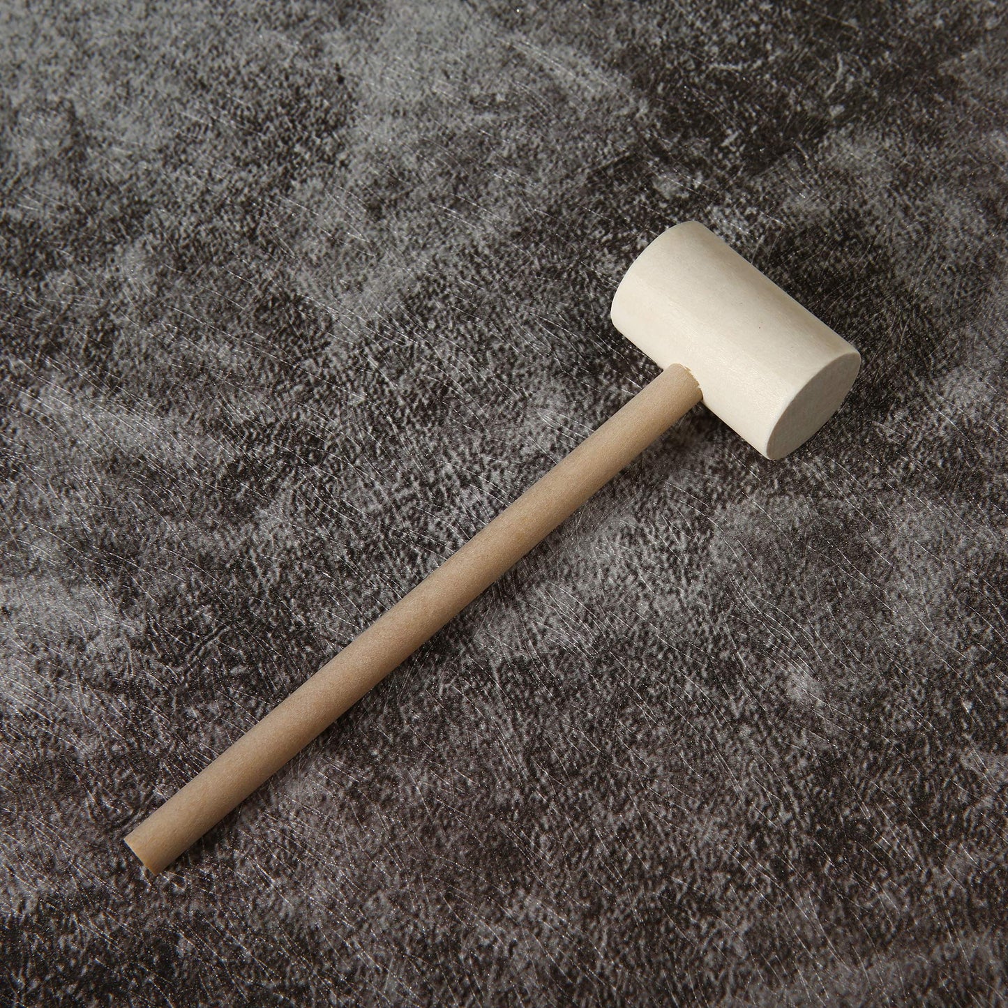 36 Pcs Wooden Hammers for Chocolate, Wood Mallets for Breakable Heart, Small Kids Mallets Crab Hammers