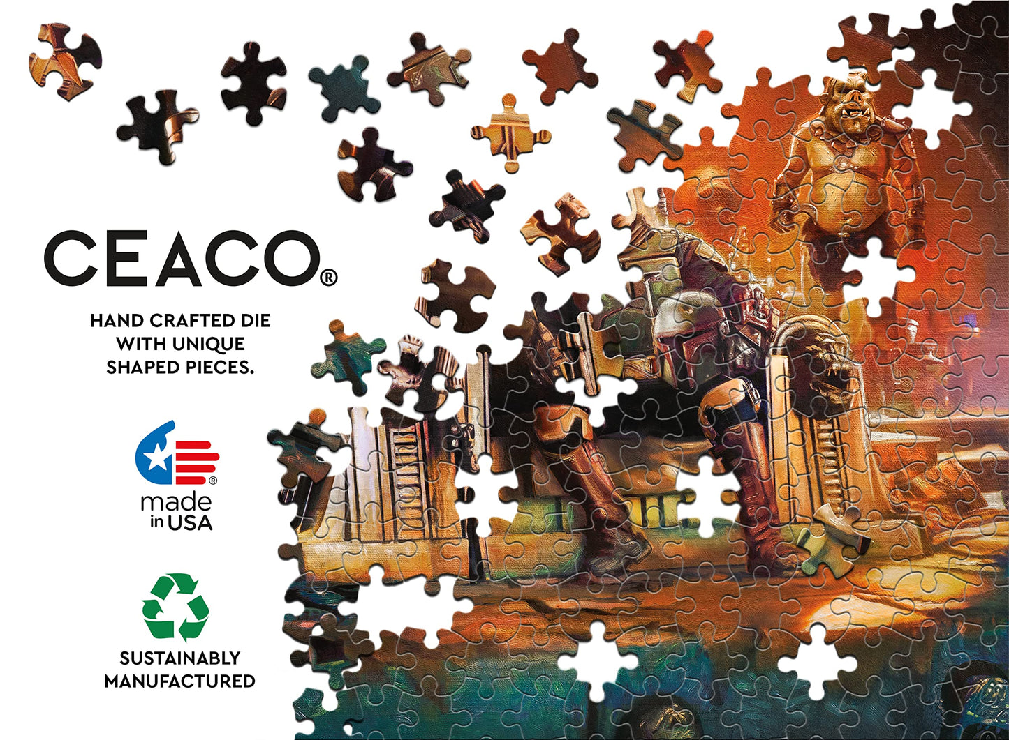 Ceaco - The Book Of Boba Fett - A New Beginning - 500 Piece Jigsaw Puzzle
