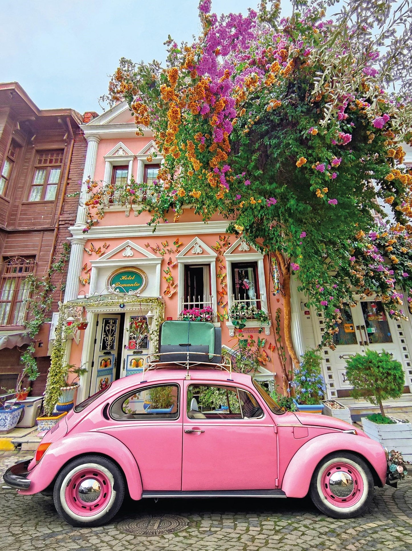 Ceaco - Scenic Photography - Boulevard In Bloom - 300 Piece Jigsaw Puzzle