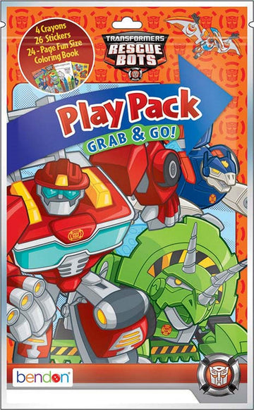 Transformers Rescue Bots Grab & Go Play Packs (Pack of 12)