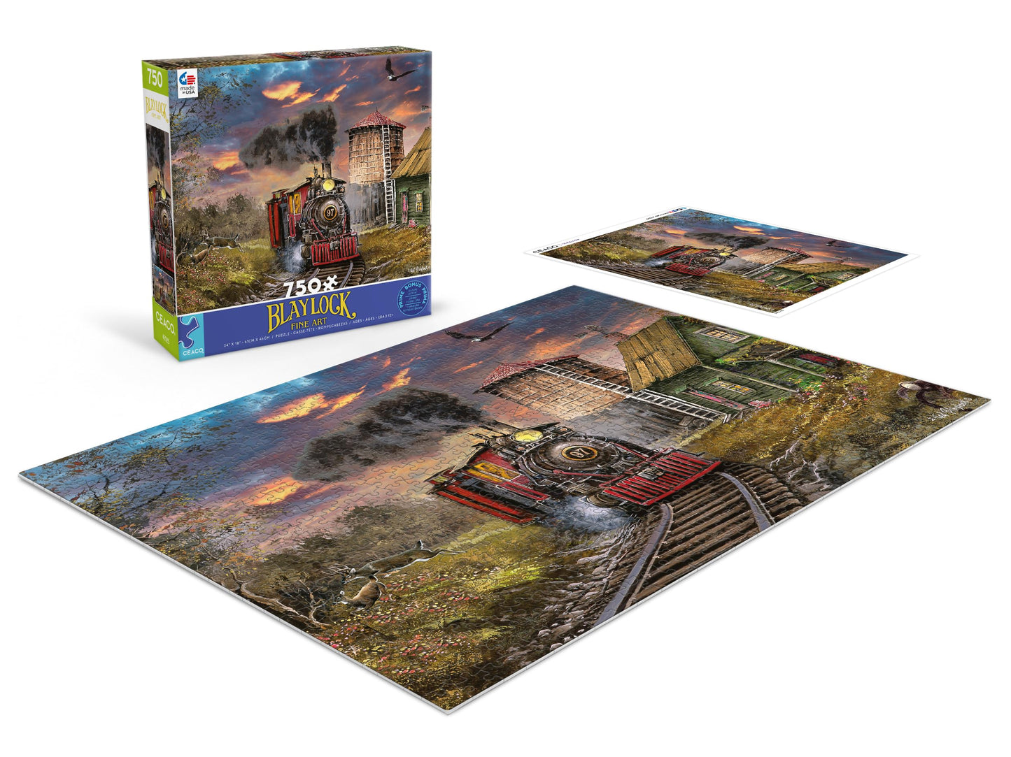 Ceaco - Ted Blaylock - Engine 97-750 Piece Jigsaw Puzzle
