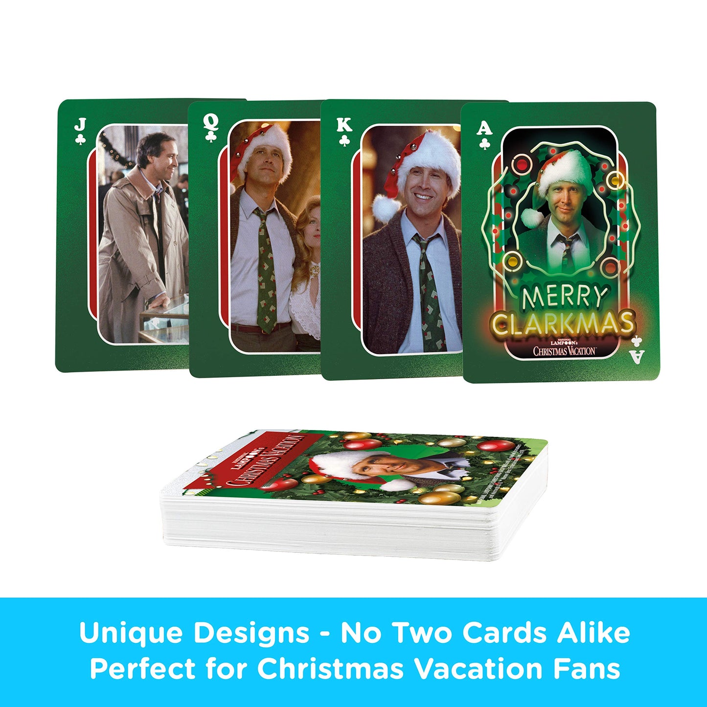 Aquarius Christmas Vacation Playing Cards - Themed Deck Of Cards For Your Favorite Card Games - Officially Licensed National Lampoon Merchandise & Collectibles