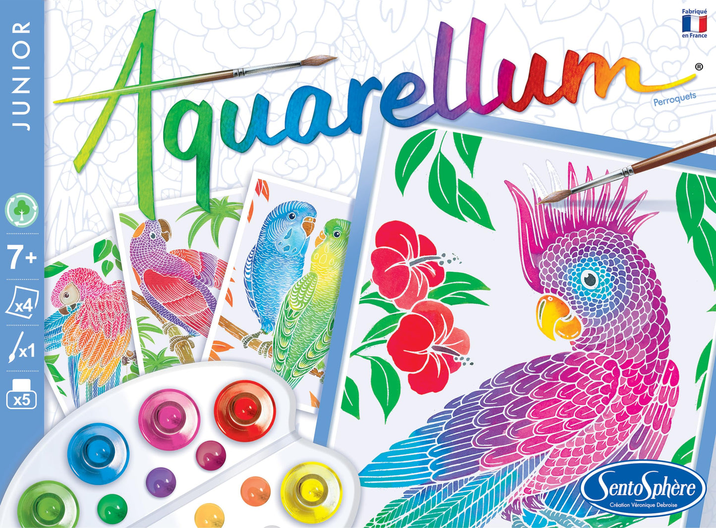 Sentosphre Aquarellum Junior Parrots