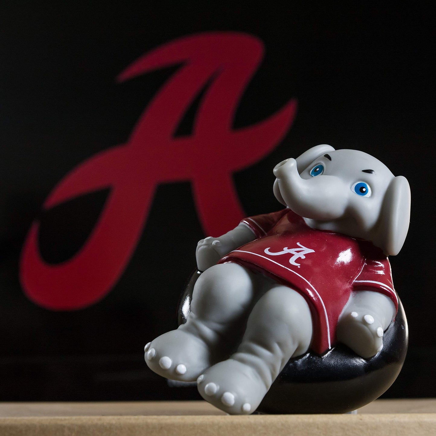 Rubber Tubbers Alabama Crimson Tide (Big Al) Collegiate Bathtub Toys - Officially Licensed Ncaa Team Mascots, Authentic Sports Memorabilia, Novelty Rubber Ducks (University Of Alabama)