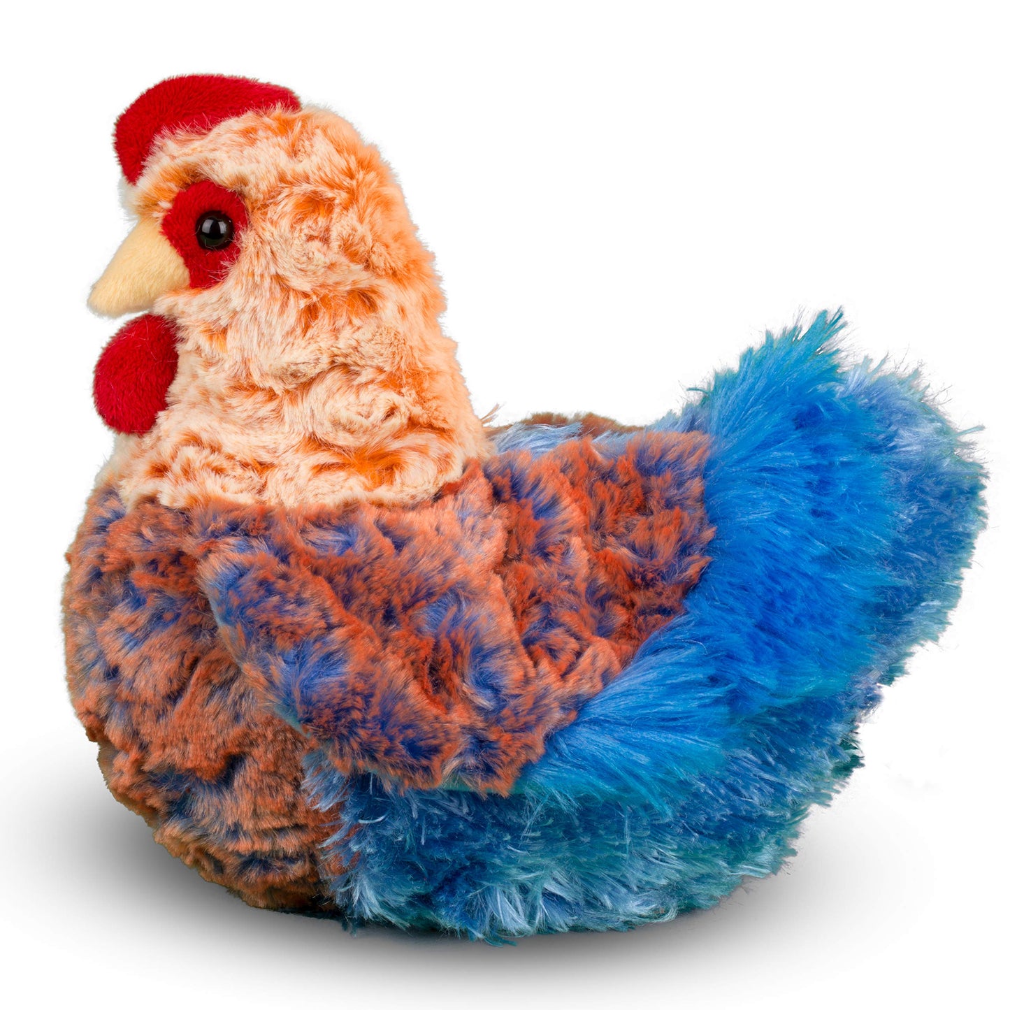 Douglas Henrietta Blue Lace Hen Chicken Plush Stuffed Animal