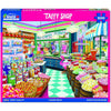 White Mountain Taffy Shop Puzzle 1000 Piece Vintage Jigsaw Puzzles for Adults and Families