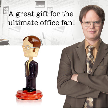 Scott's Tots Dwight Schrute Bobblehead - The Office Collectible Gift for Fans - Multicolor Home & Office Decor
