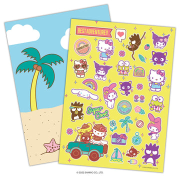 Bendon Hello Kitty and Friends Create a Scene Over 350 Stickers, Activity Pad to Color