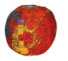 Hugg-A-Mars- The Original Soft & Huggable Red t. 400 Places Labeled for All Ages Too. Kids Teens mature-themeds Teachers and Parents Educational Toy