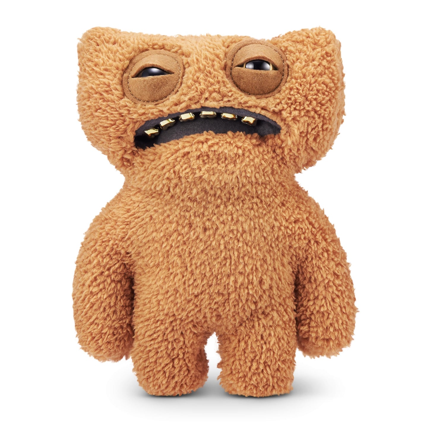 Fuggler Gold Fuggs By Zuru Funny Ugly Monster, Plush, Collectible, Toy (Gnawing Terror - Teeth)