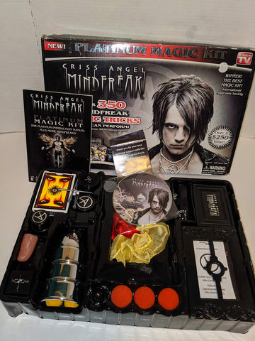 Criss Angel Platinum Magic Kit, Black