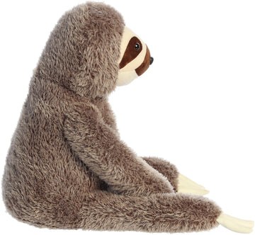 Aurora® Super Flopsie™ Sloth Stuffed Animal, 28" Plush, Brown - Model 31637, Adorable & Playful Companion
