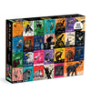 Mudpuppy A is for Bee: an Alphabet in Translation - 1000 Piece Family Puzzle with Unique and Colorful Illustrations of Animals i