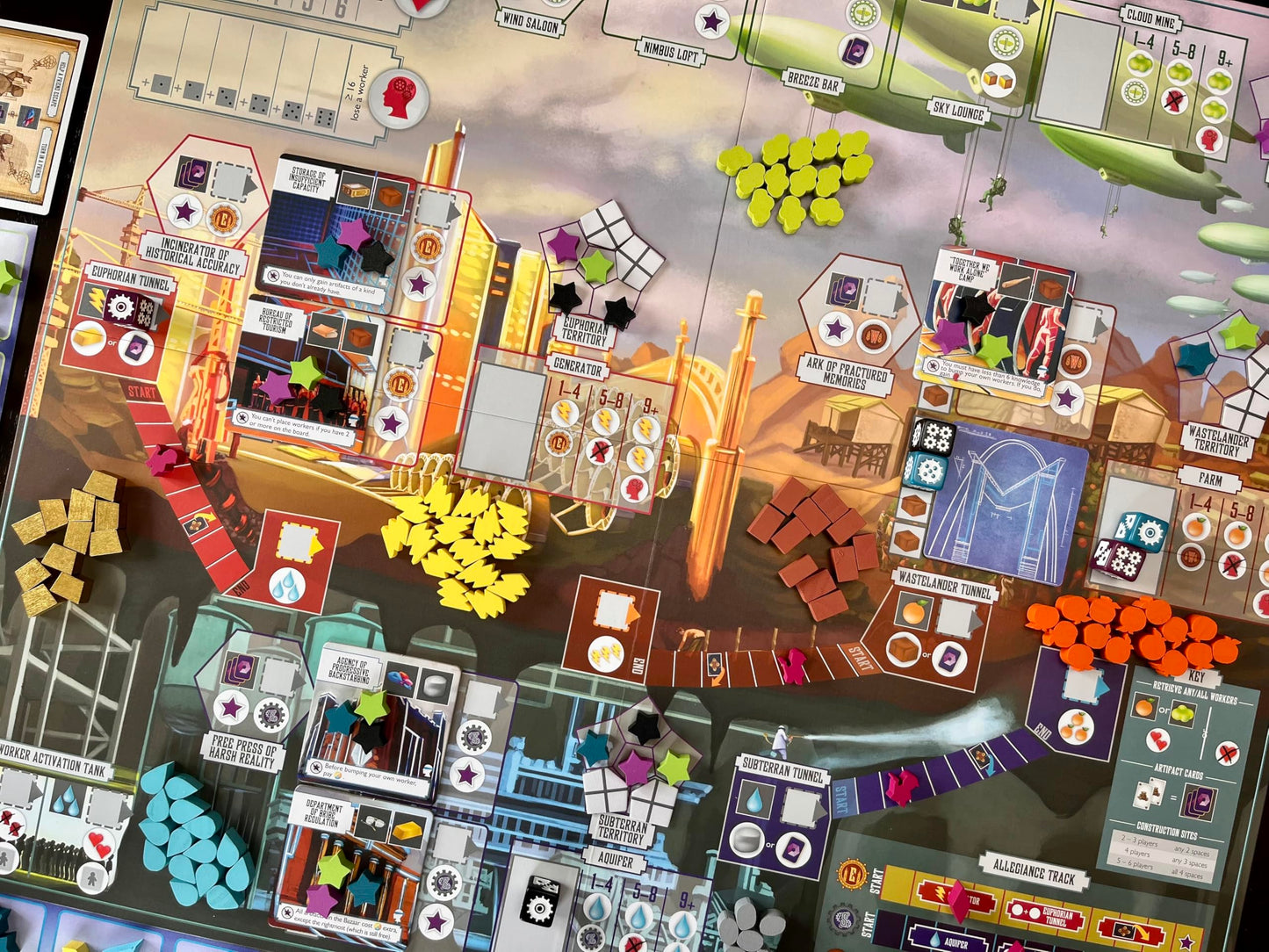 Stonemaier Games: Euphoria: Ignorance is Bliss Expansion | Add to Euphoria: Build a Better Dystopia (Base Game) | New Solo Mode,