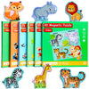 Magnetic Puzzles For Kids Ages 1-3, Travel Toddler Puzzles Ages 2-4 Year, Animal Activities Toy For Boys & Girls 3-5 Yo - Learni