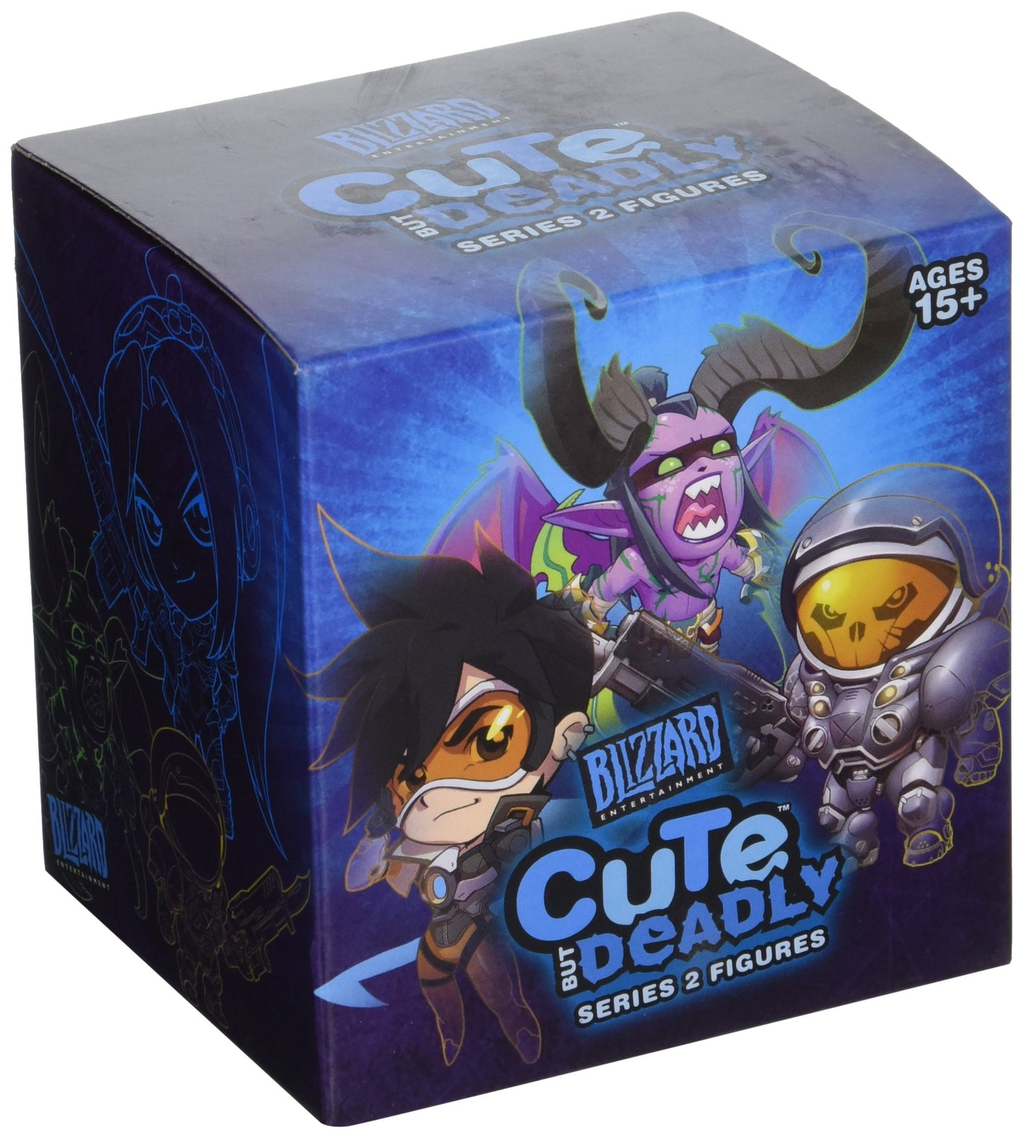 Blizzard Entertainment Cute But Deadly Series 2 Vinyl Figure Blind Box Contains: 1 Random Figure From Overwatch, Diablo, World Of Warcraft Or Starcraft