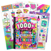 Fashion Angels 1000+ Totally Rainbow Colorful Fun Craft Stickers For Scrapbooks, Planners, Gifts And Rewards, 40-Page Sticker Book For Kids Ages 6+ And Up
