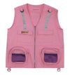 Eagle Eye Explorer Kids Cargo Vest For Boys And Girls With Reflective Safety Straps. 100% Cotton. Size: X-Small Color: Pink