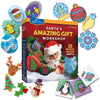 Santas Christmas Craft Kit for Kids - 15 Magical Christmas Crafts for Kids, Make Suncatchers, Paint Holiday Rocks, Make Magnets