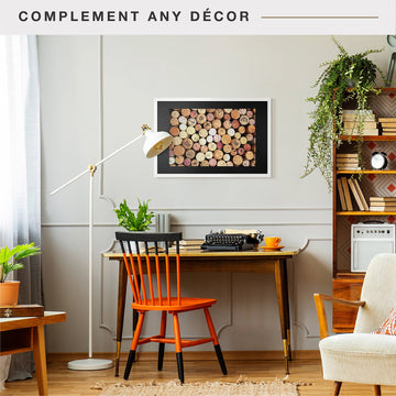 MCS Frame for Puzzles, White, 20 x 30 in or smaller