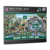 YouTheFan NFL New York Jets Game Day at The Zoo 500pc Puzzle