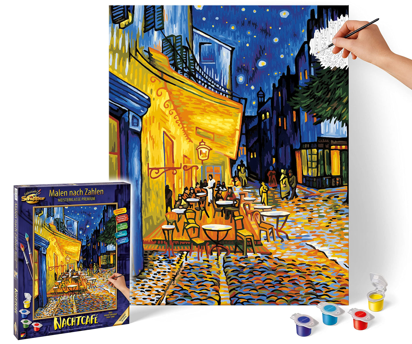 NORRIS Paint By#S: Nocturnal Caf Paint by#