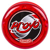 Duncan Toys Proyo Looper Yo-Yo, Beginner Yo-Yo With String, Wooden Axle And Plastic Body, Red