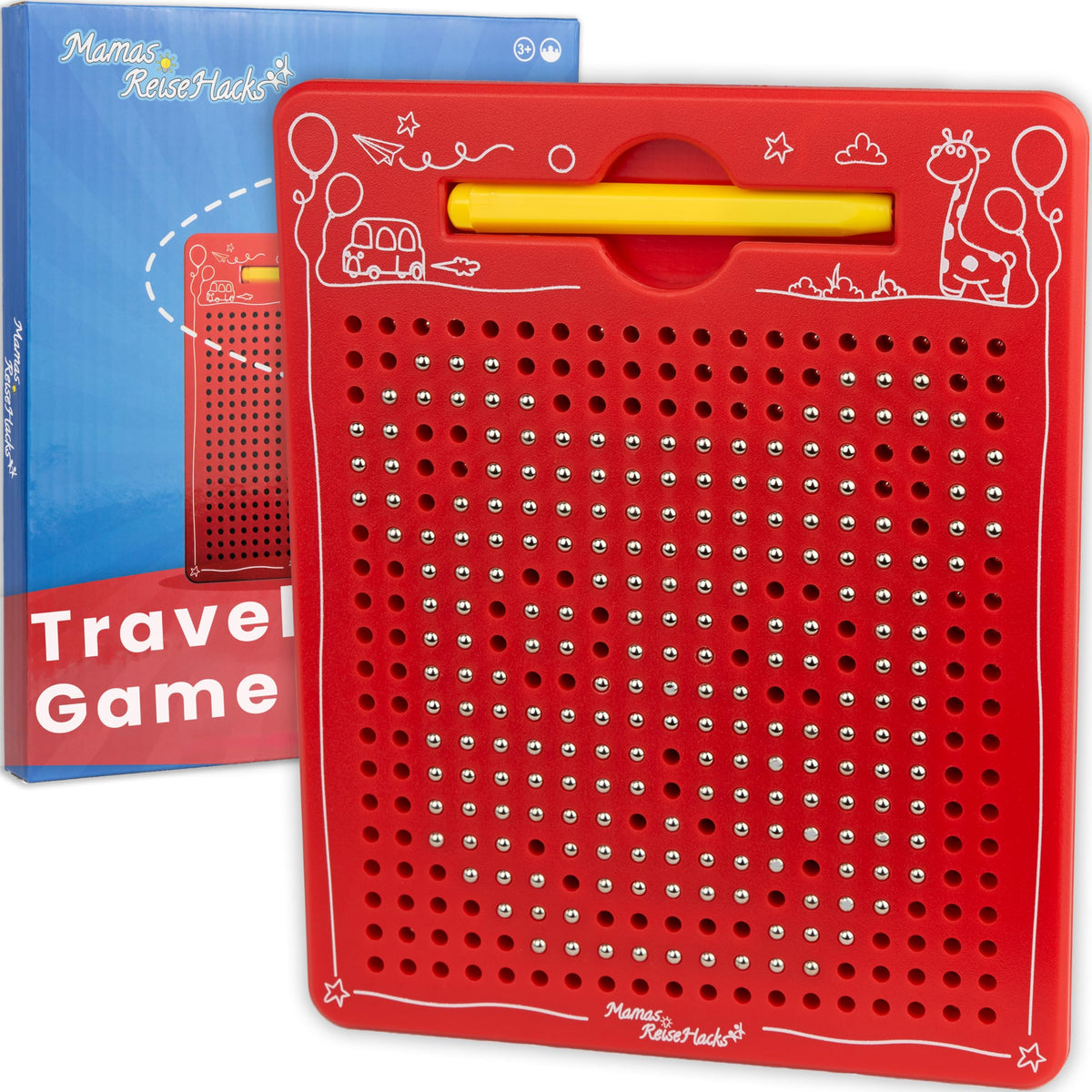 Mamas Reise Hacks Magnetic Game ChildrenS Activity Car Ride & Plane