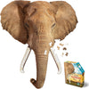 Madd Capp Puzzles - I Am Elephant - 700 Pieces - Animal Shaped Jigsaw Puzzle