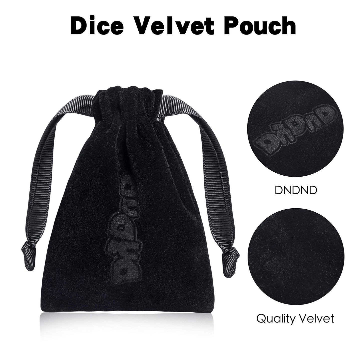 DNDND 6 Sided Dice Set , 6 Pieces Ancient Brass D6 Metallic Dice with Free Black Velvet Bag for D&D DND Pathfinder Shadowrun or