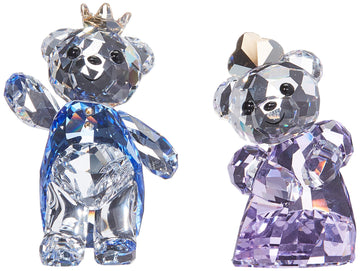 Swarovski Crystal Kris Bear- Prince & Princess Figurine New 2018