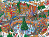Springbok 400 Piece Holiday Havoc Jigsaw Puzzle - Fun Holiday Scene, Multi Color, Engineered Wood, Model 34-70553