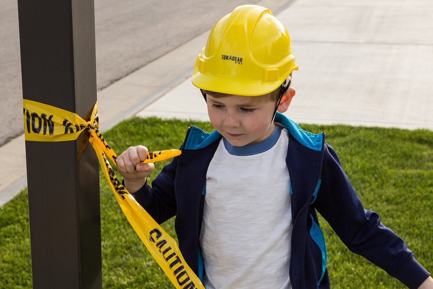 Child's Hard Hat - Children's Construction Helmet - Ages 3 to 6 - for Work or Play by TORXGEAR KIDS