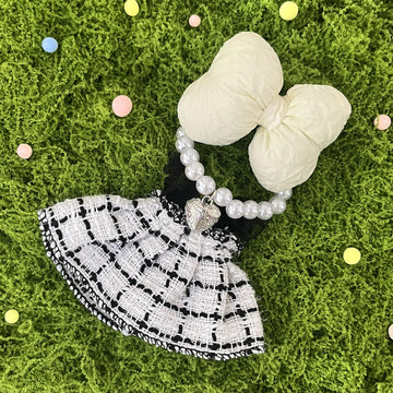 17cm Doll Clothes Set & Outfit Set for 17cm Dolls - enhanced Fashion Dresses with Accessories elegant Chic Doll Clothing & Style Bundle Black and White