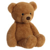 Aurora Snuggly Softie Bear Stuffed Animal - Brown 16 Inches - Large Polyester Comforting Companion