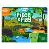 Skillmatics Floor Puzzle & Game - Piece & Play Wild Animals, Jigsaw & Toddler Puzzles, Educational Toy, Gifts For Boys & Girls Ages 3, 4, 5, 6, 7 (48 Pieces, 2 X 3 Feet)