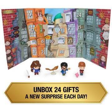 Wizarding World Harry Potter Diagon Alley Advent Calendar 2025, 24 Toys, Plastic, Ages 6+, Model 6072709