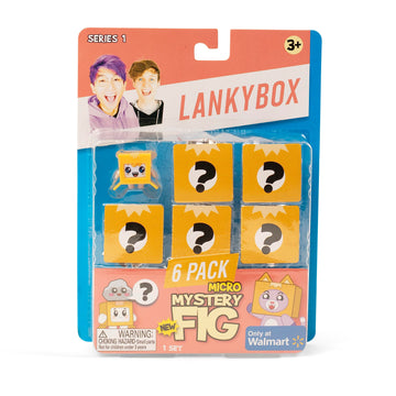 LankyBox Micro Mystery Figs - 6 Pack - Series 1