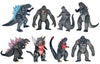 Twcare Set Of 8 King Kong Vs Godzilla Toys Movable Joint Action Figures King Of The Monsters Birthday Dinosaur Kid Gift Cake Toppers