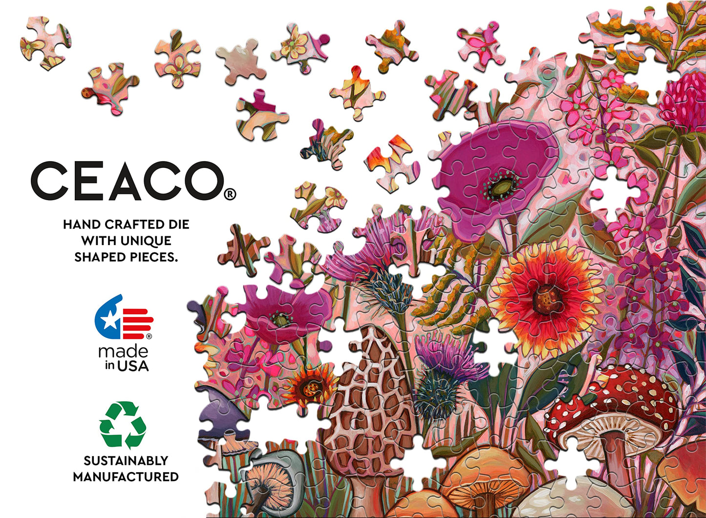 Ceaco - Peggy'S Garden - Morel Of The Story - 1000 Piece Jigsaw Puzzle