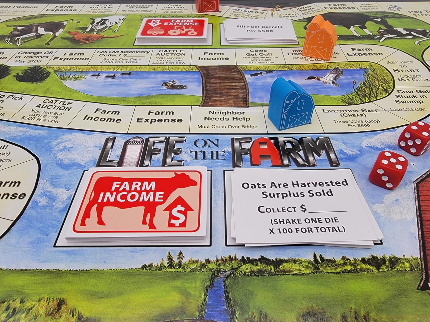We R Fun Life on The Farm Board Game - Multicolor - Model 4099449 - Paper Material